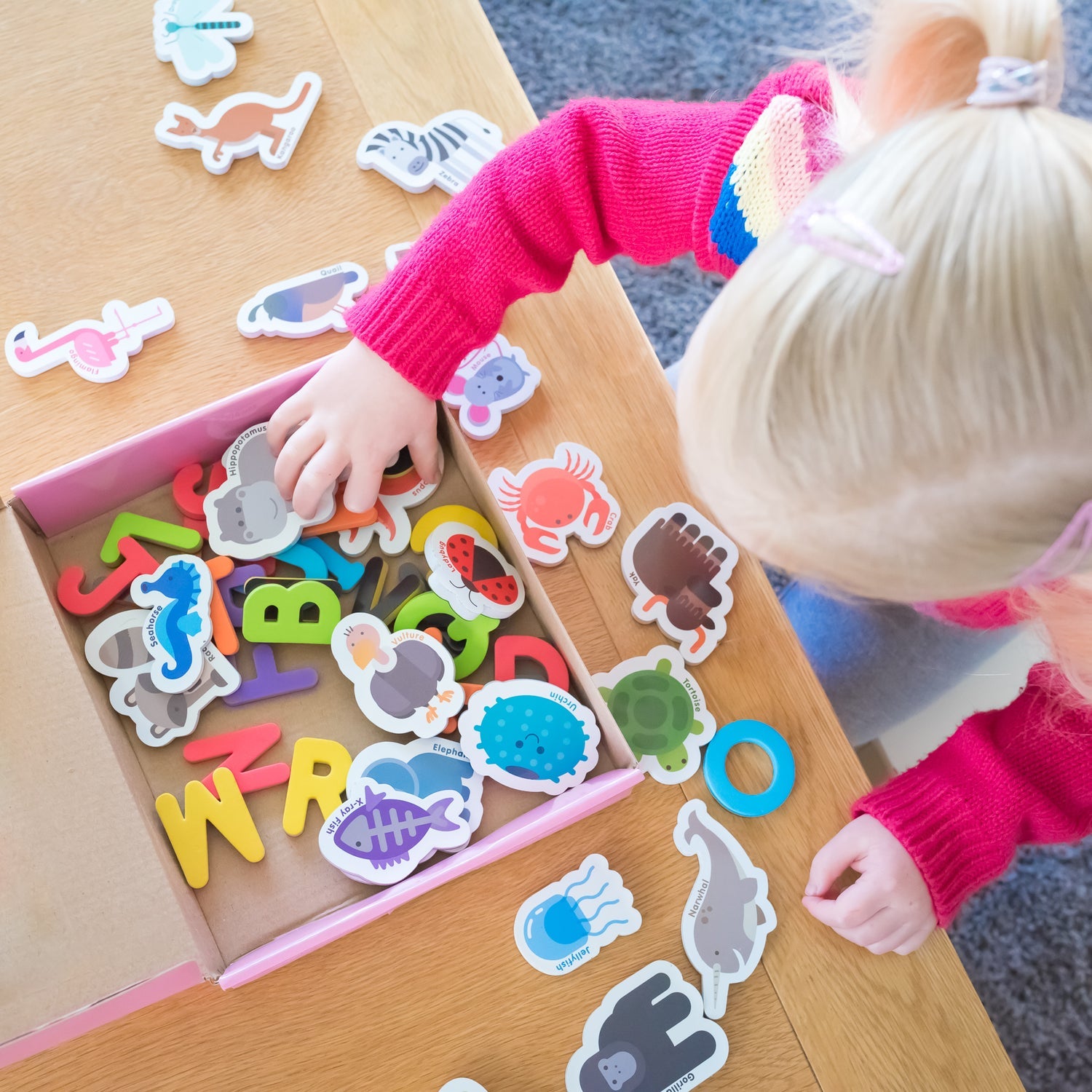 Magnetic Animal and Letters