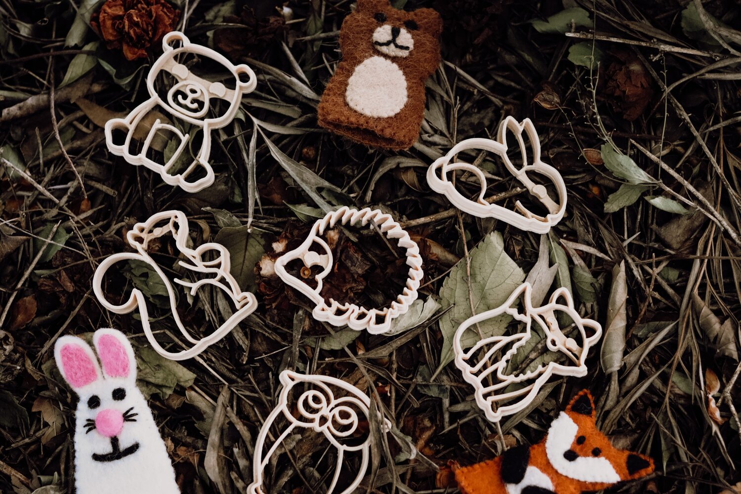 Mini Woodland Animals Eco Cutter Set